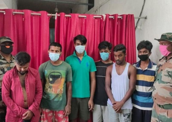 6 Suspected Drug Peddlers have been Detained by Police in Agartala